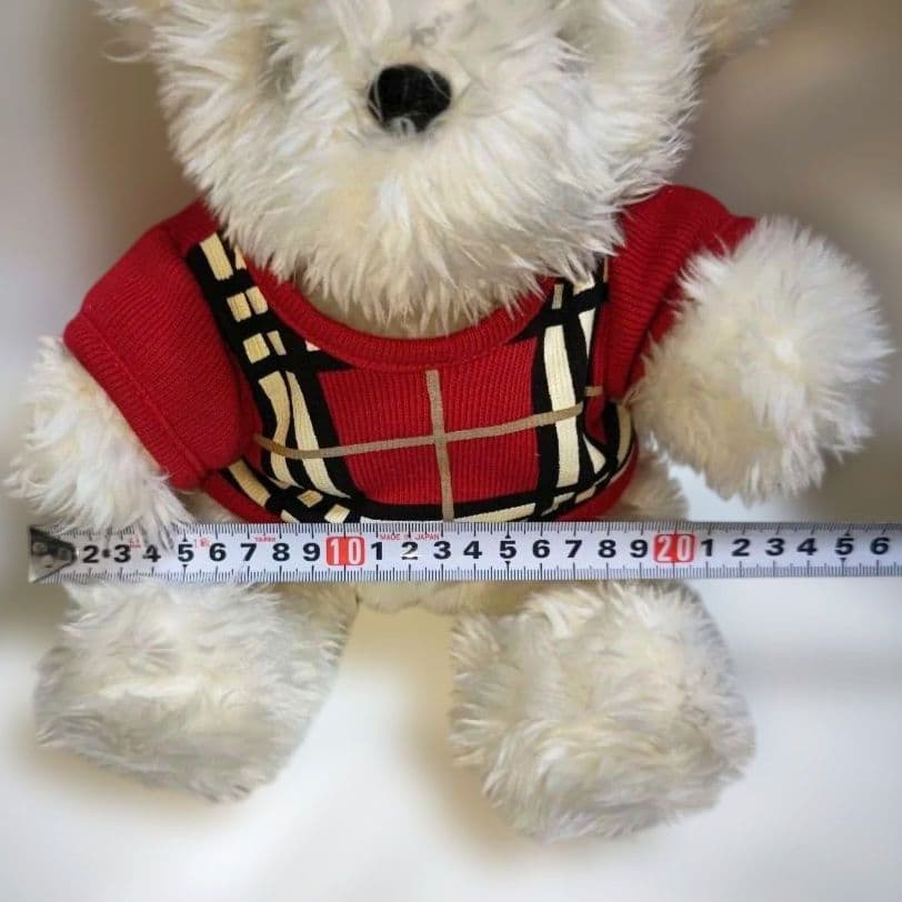 未使用　バーバリーテディベア専用箱付きアンティークノバチェック柄入手困難レアベア