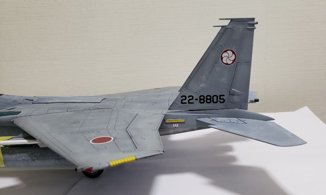 航空自衛隊F-15J タミヤ 1/32スケールモデル 梅組 22-8805