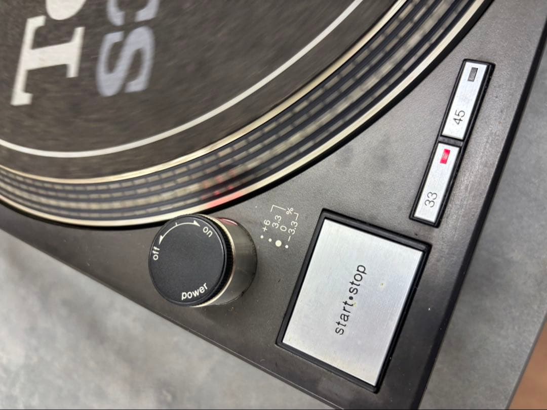 Technics SL-1200MK3 ターンテーブル M44G カートリッジ付