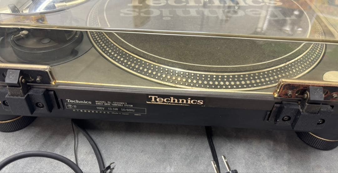Technics SL-1200MK3 ターンテーブル M44G カートリッジ付