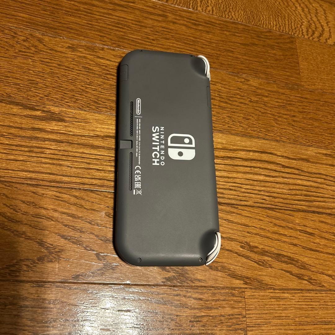 【美品】Nintendo Switch Lite グレー 本体 動作品