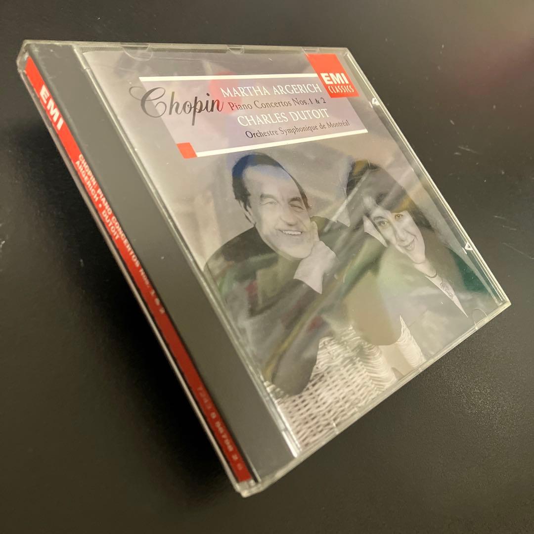 【売約済】アルゲリッチ(p) デュトワ＆OSM／ショパンp協奏曲第1番＆第2番