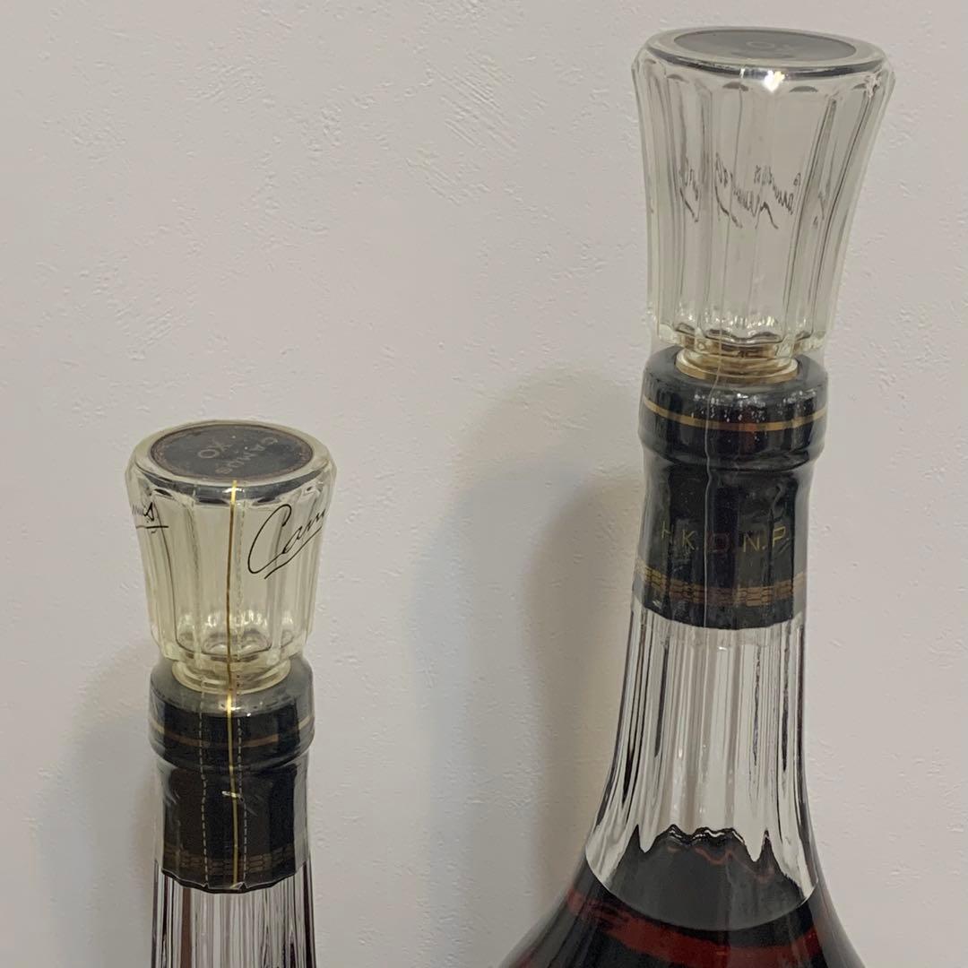 ⭐️未開封⭐️カミュXO⭐️ヘネシー⭐️ペアロックグラス⭐️700ml&350ml⭐️古酒⭐️