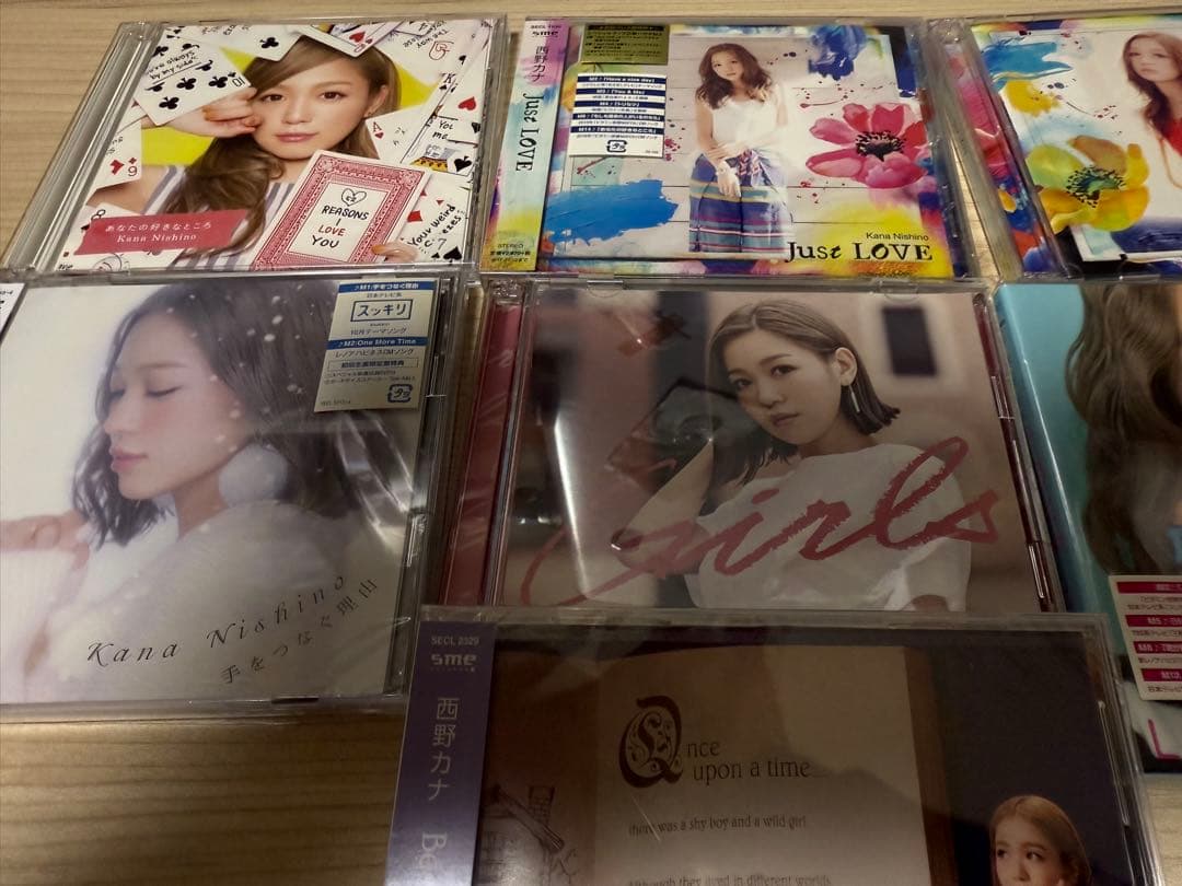 西野カナ カナやん CD シングル、アルバムまとめ売り