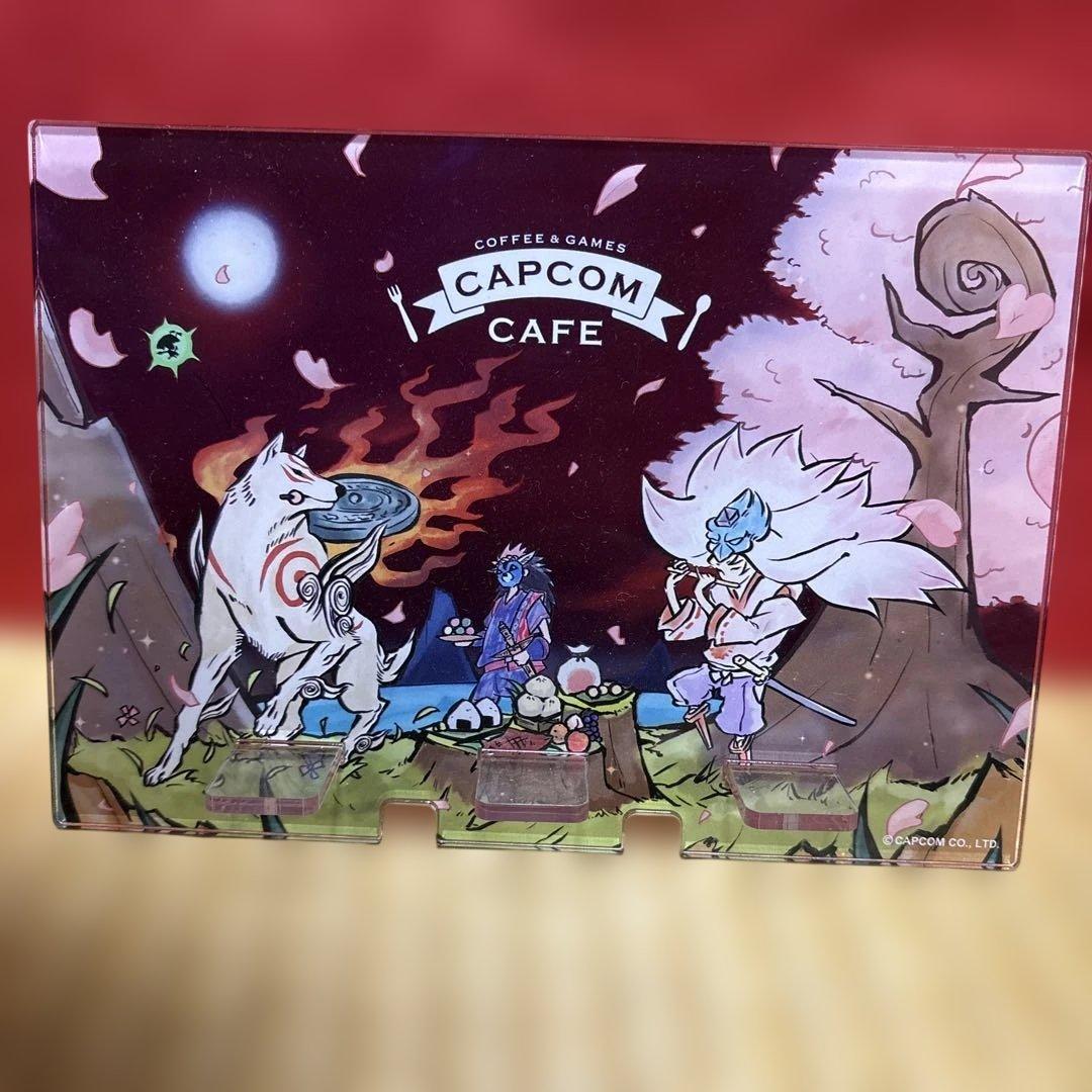 大神 アマテラス フィギュア カプころん スマホスタンド カプコンカフェ