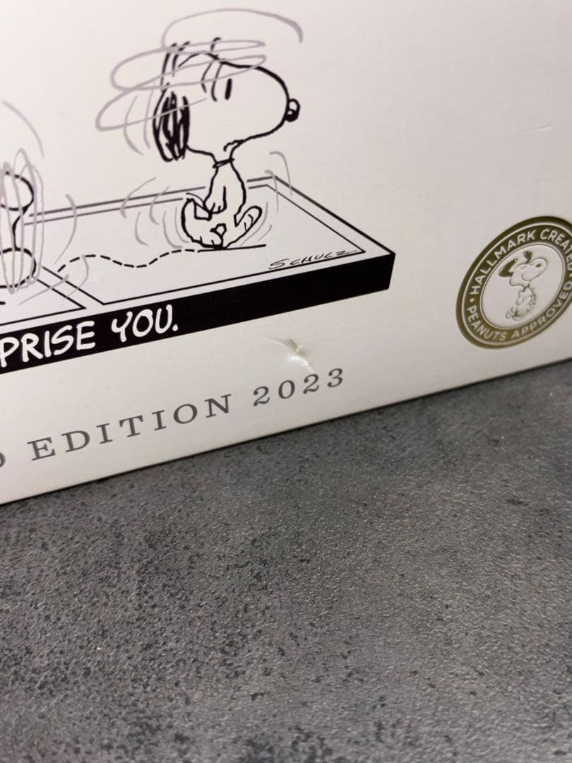 スヌーピー　ホールマーク　リミテッドエディション2023 フィギュア　レア
