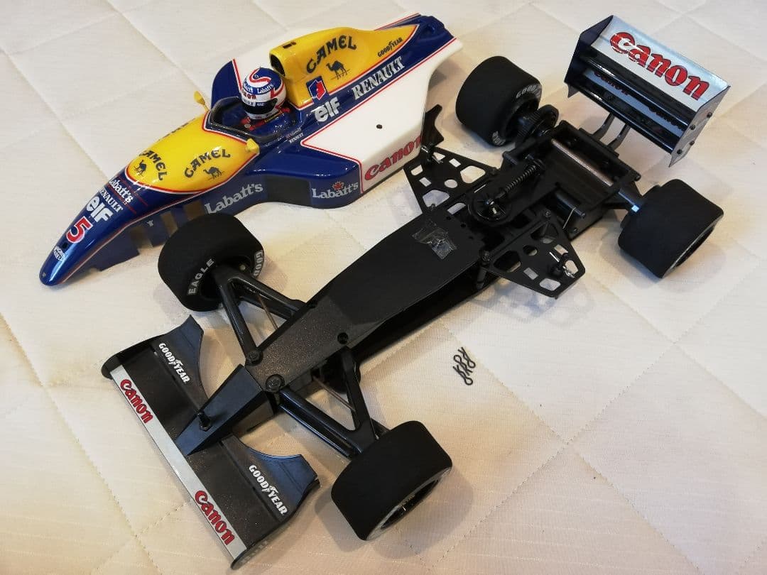 京商 Williams FW14 1/10 メカレス 希少 N.マンセル