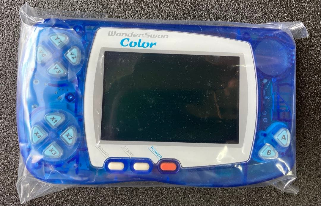 【希少】新品未使用 ワンダースワンカラー　クリスタルブルー