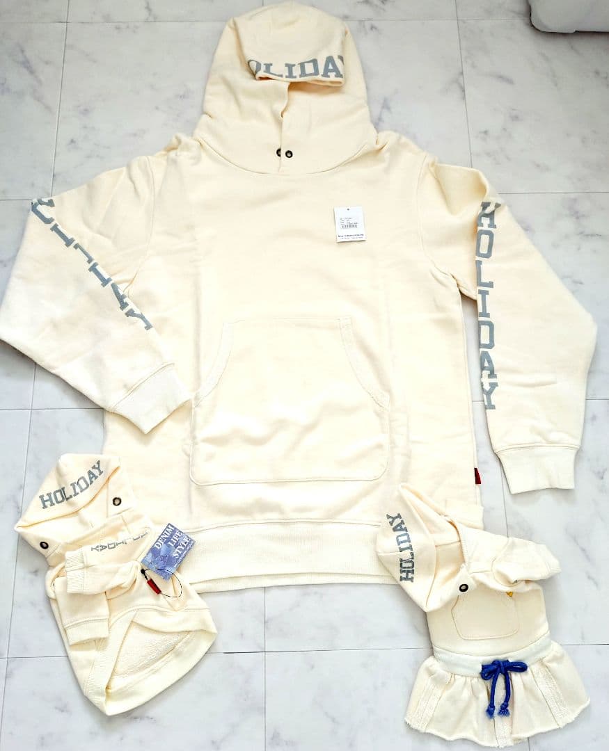 HOLIDAY PK　親子コーデ　MILKカラー　3点セットサーカスサーカス