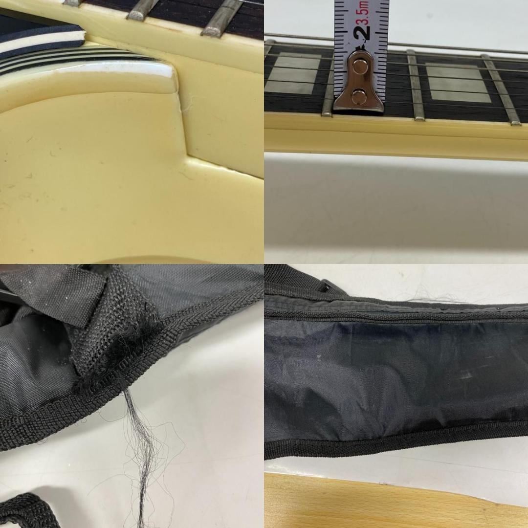 BUSKER'S バスカーズ エレキギター ホワイト レスポールカスタム