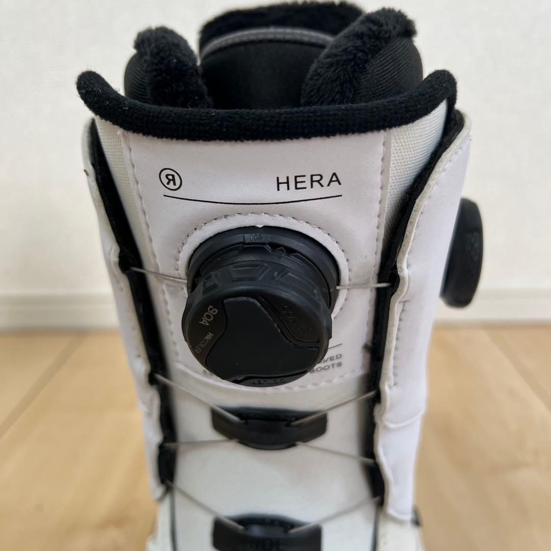 【即日発送】RIDE スノボブーツ　HERA ヘラ 24.5cm