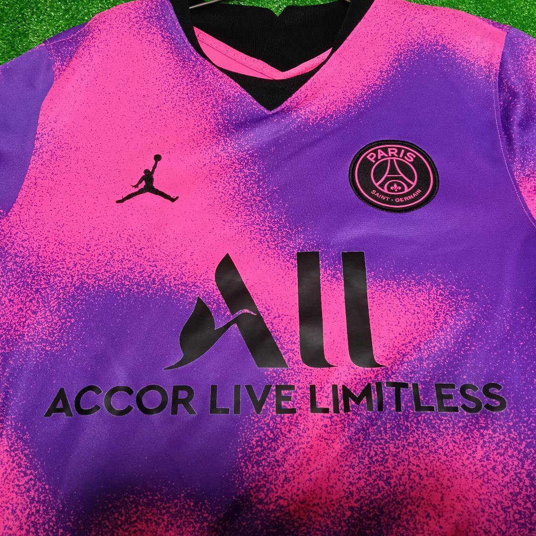 【希少美品】パリ・サンジェルマン × ジョーダン 20-21 4thユニフォーム