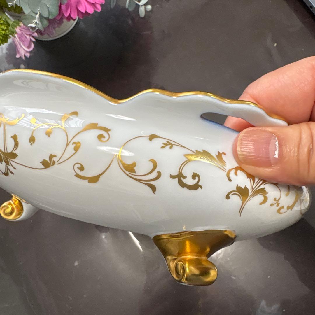 Noritake 限定版 青いバラの鉢皿