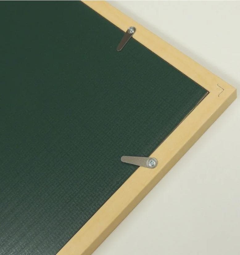 透明水彩画　原画　「野花の咲くフィールド01」額縁付き　F4サイズ　風景画