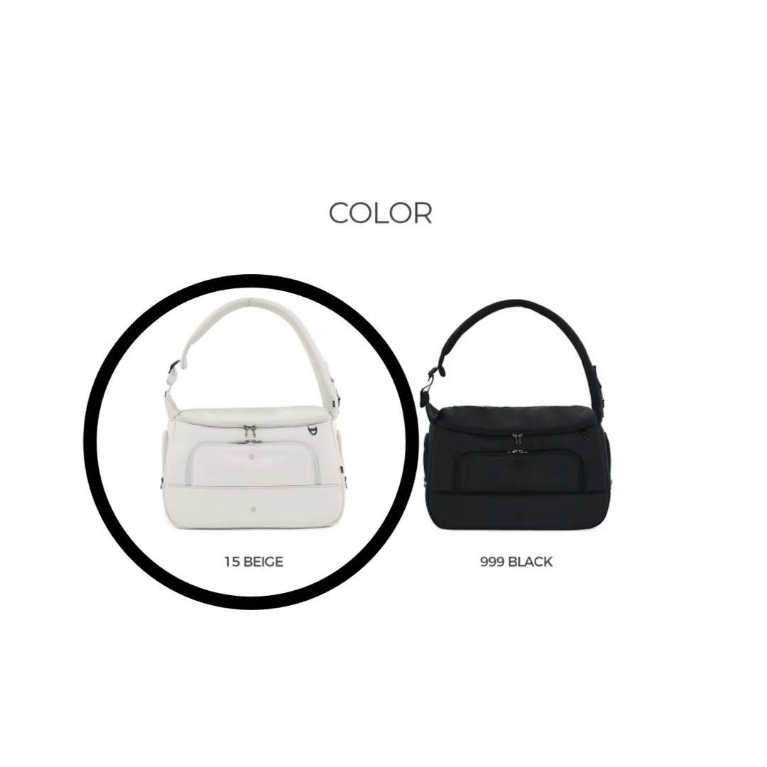 【新品】 SSOOOK VIEW SLING BAG (バッグ右）ベージュ L