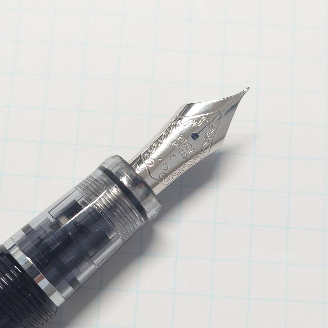 パイロット　カスタムヘリテイジ92　透明ブラック　F