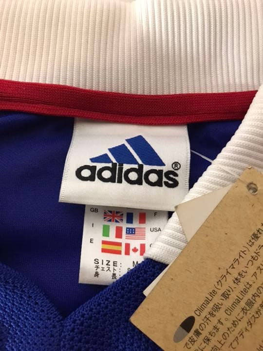 新品正規品商品タグ付きadidas 日本代表「8」中田英寿 半袖 Mユニフォーム
