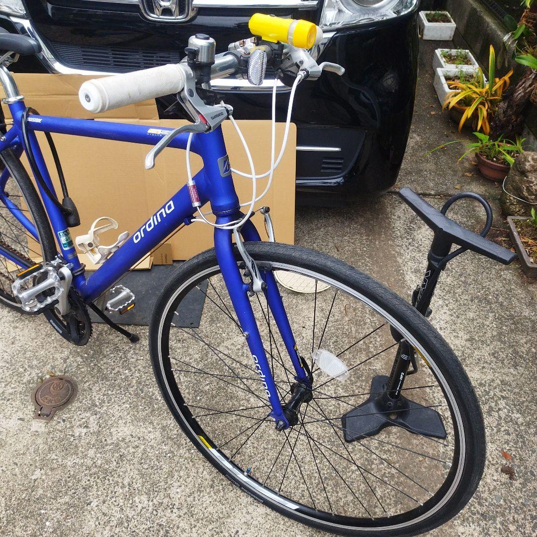 自転車(ブリジストンサイクルのクロスバイク オルディナ)梱包たのメ―ル便熊本市
