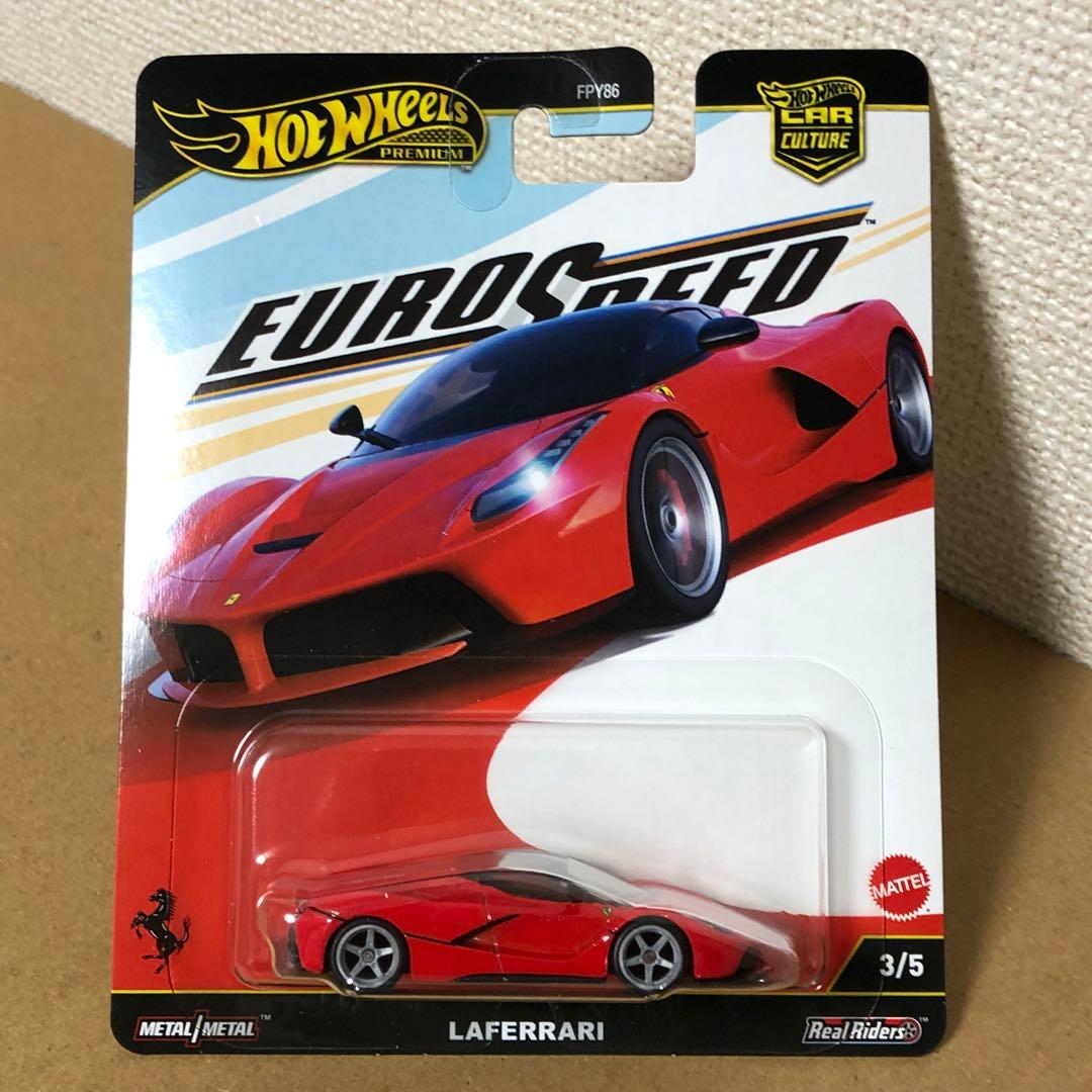 10台セット　ホットウィール　ユーロスピード　LA FERRARI　ラフェラーリ