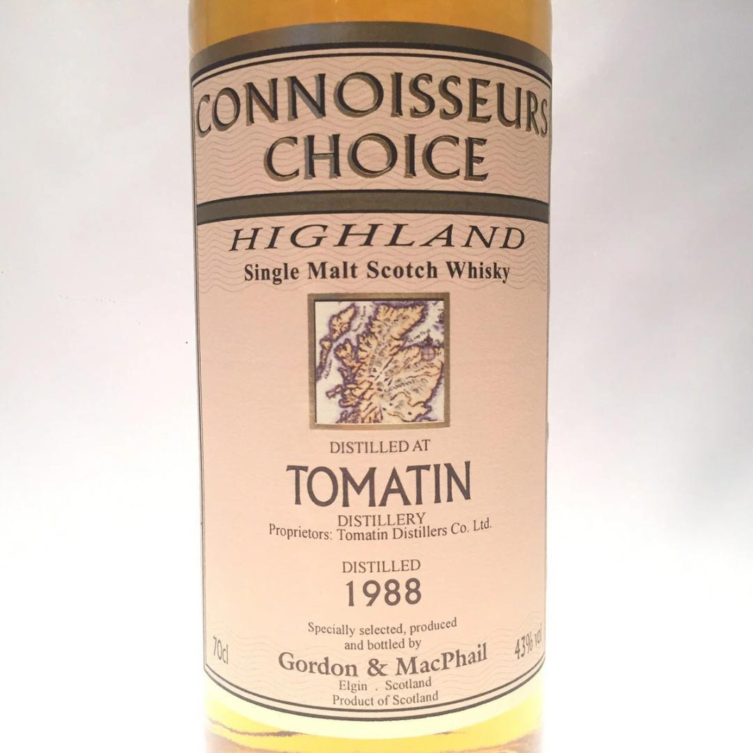 オールドボトル GM コニッサーズチョイス トマーティン 1988-2007