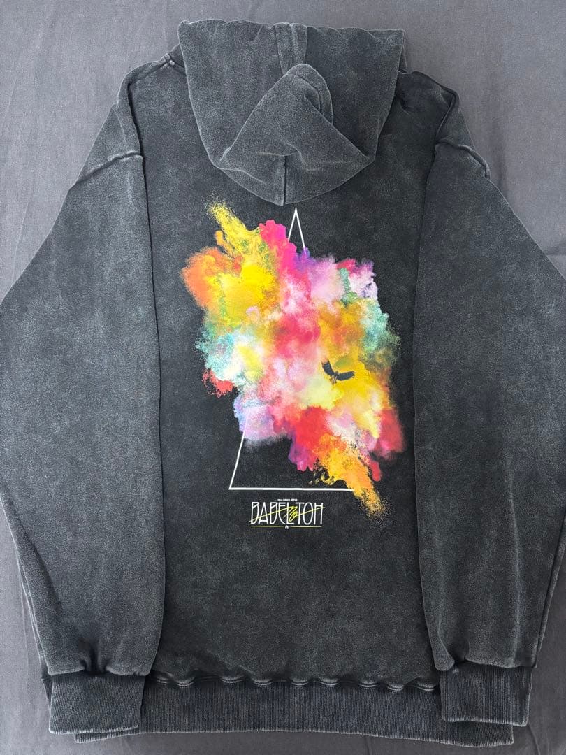 “EDEN to BABEL”フーディ / ブラック　XLサイズ