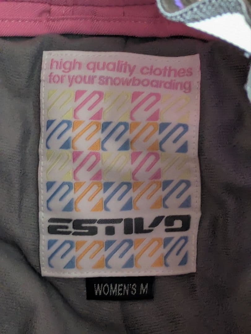 ESTIVOエスティボ レディース　スノボードスノボースキーウェア　サイズM