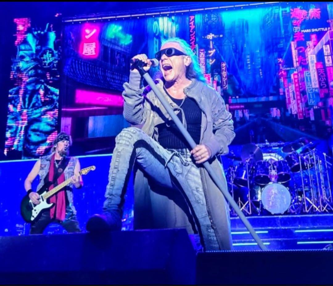 新品 アイアンメイデン　2024 ジャパンツアー ジップパーカー　会場購入