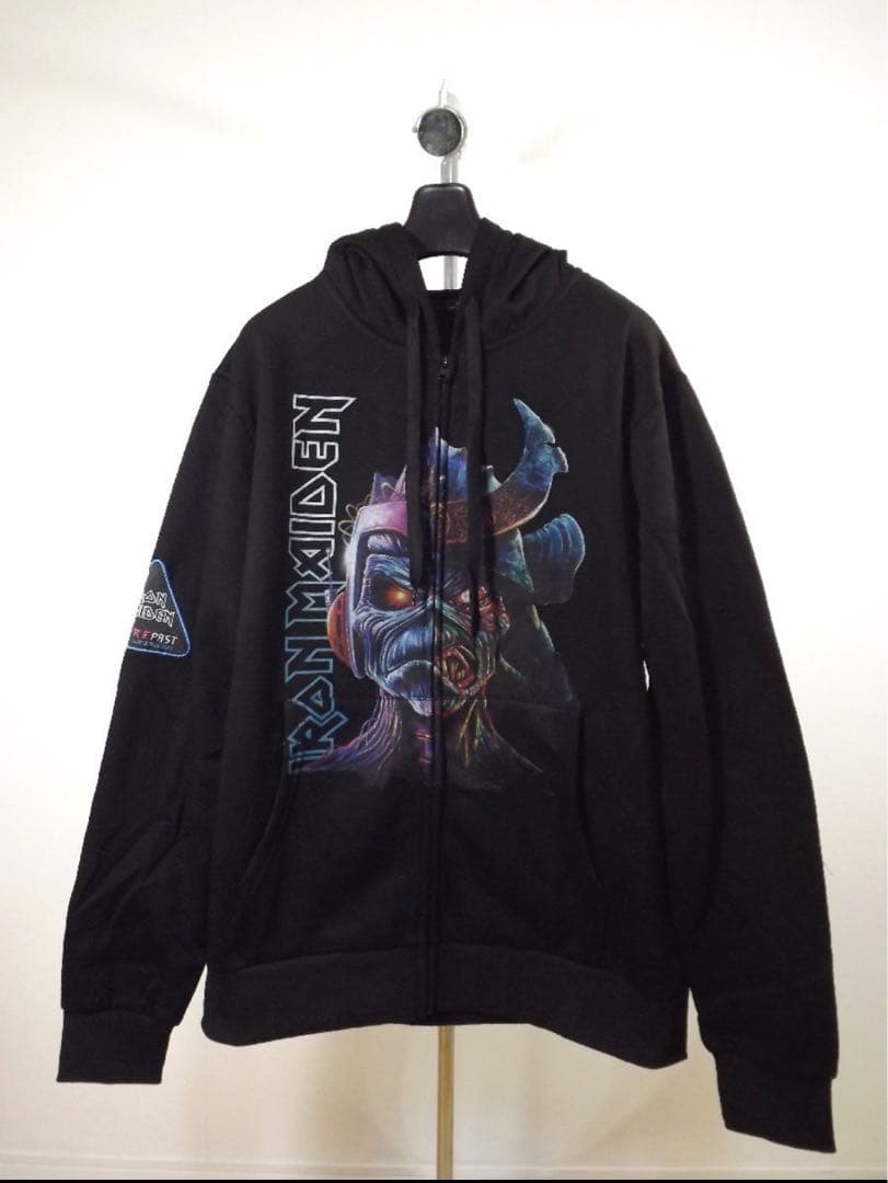 新品 アイアンメイデン　2024 ジャパンツアー ジップパーカー　会場購入