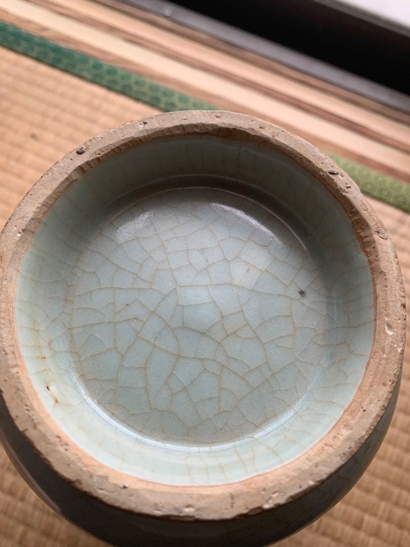 中国明〜清時代の青磁花瓶