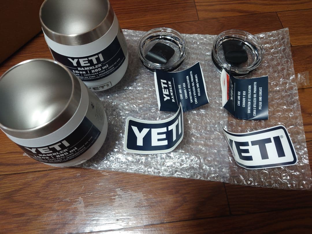 YETI Rambler 10oz Wine Tumbler ホワイト2個セット