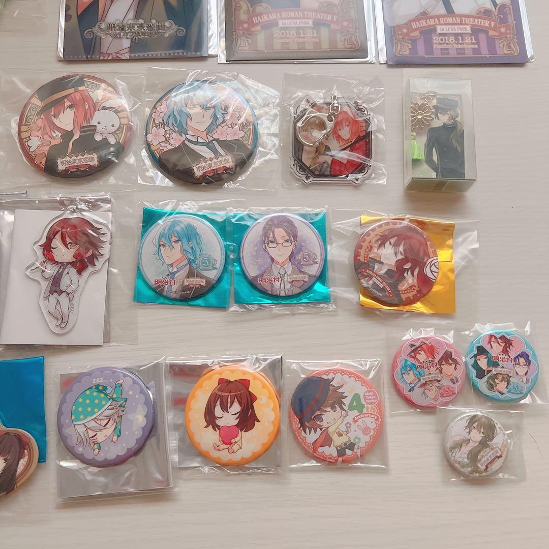 【画像複数枚】 明治東京恋伽　めいこい グッズセット 菱田春草 アクスタ 缶バ