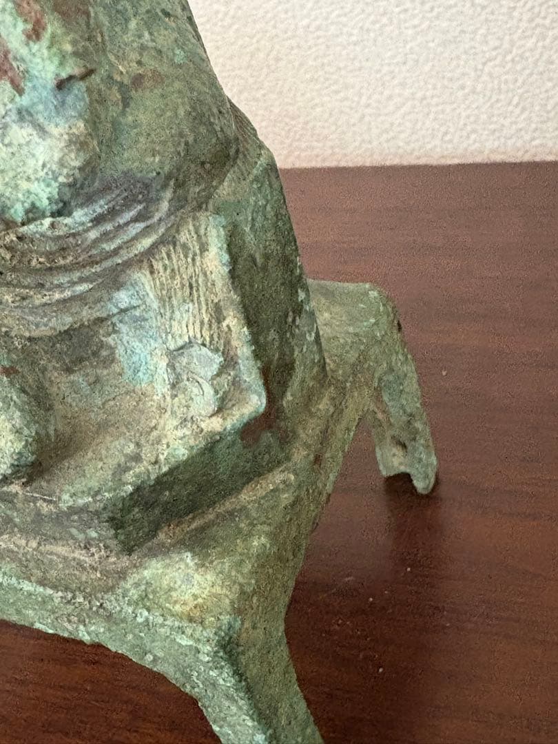 仏像　鍍金仏？青銅？ 1170g 25cm