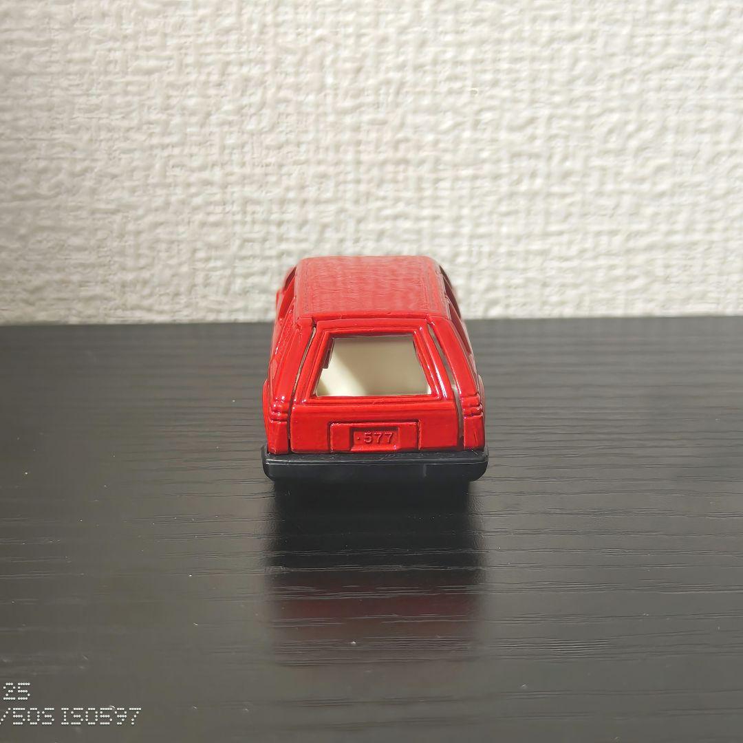TOMICA　トミカ　ブルーバード　ワゴン　赤色　箱付き