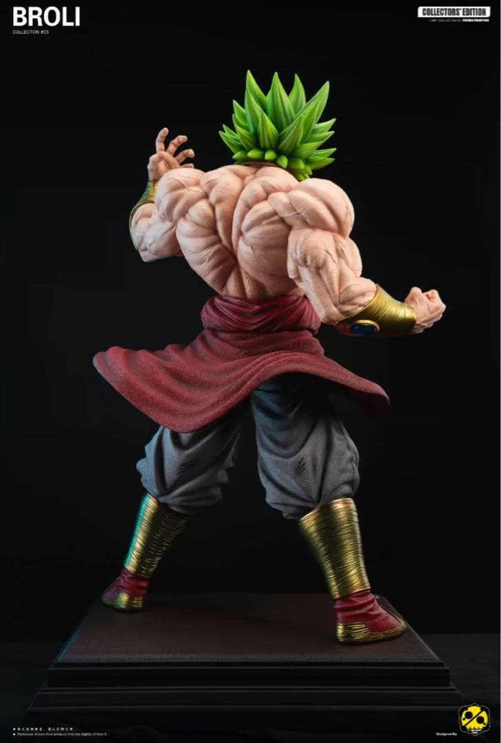 ドラゴンボール ブロリー ガレキ ガレージキット スタチュー X②⑨