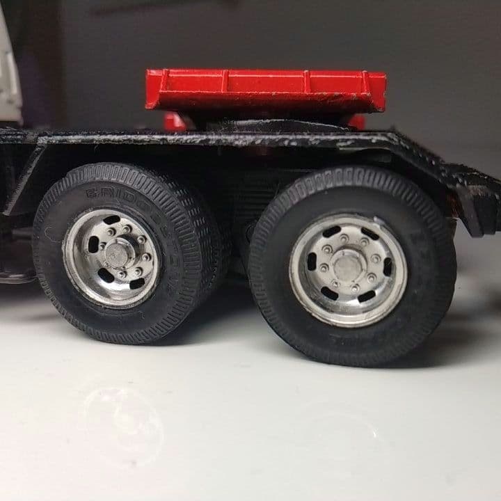 まる　ダイヤペットT-95 三菱ふそう 重機積載トレーラー