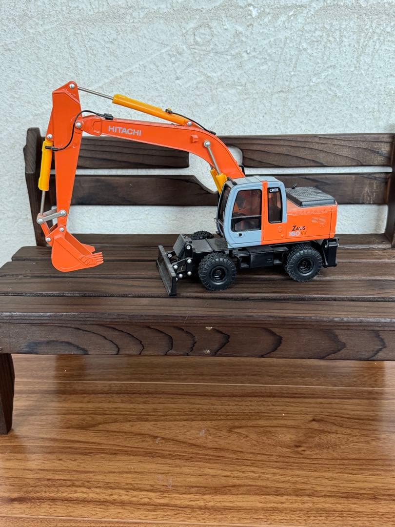 KOBELCO模型　ロングアーム解体機3台他　重機模型9台　合計12台セット