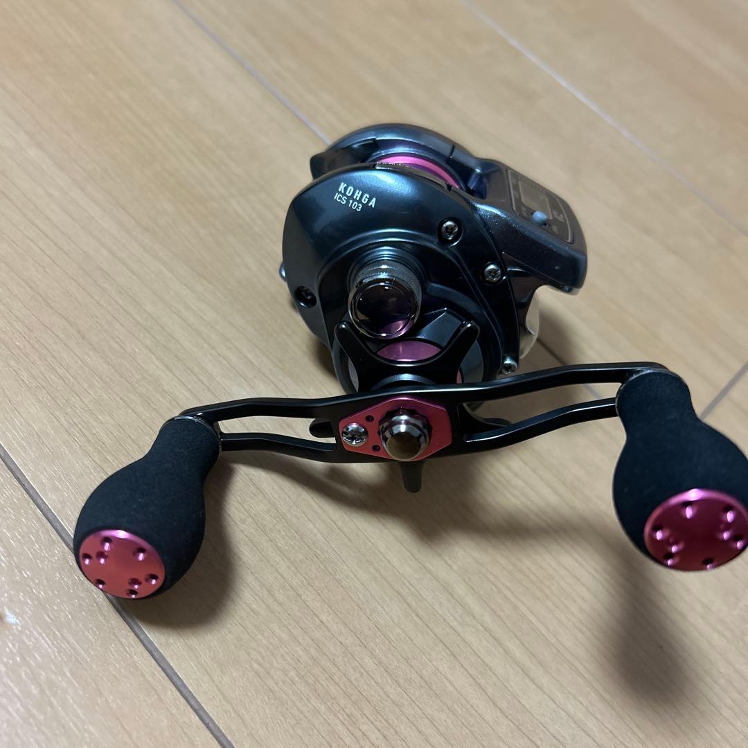 【最終価格】DAIWA 紅牙 KOHGA ICS103 ベイトリール 程度良好