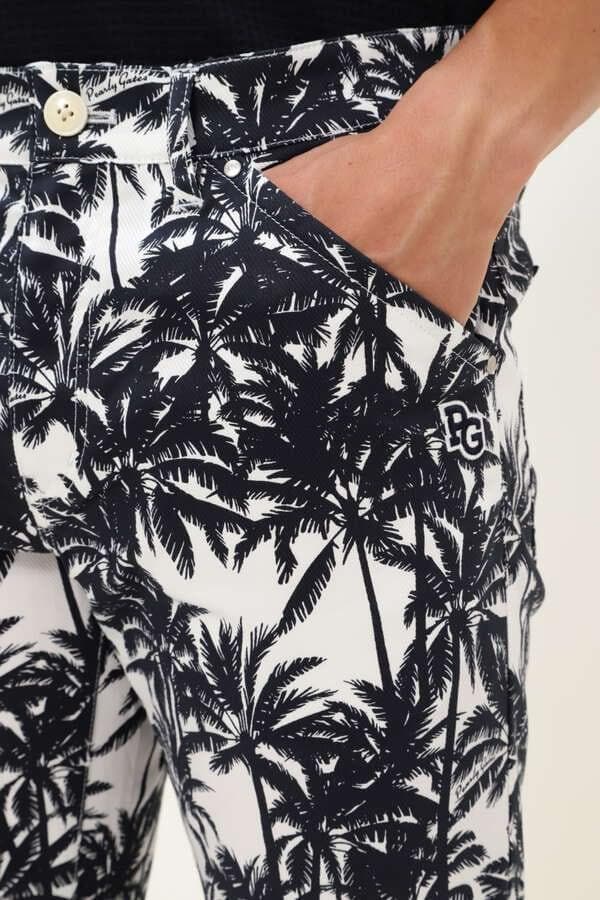 パーリーゲイツ　アイランドツリー柄 パンツ　サイズ４　新品　31900円　春夏用