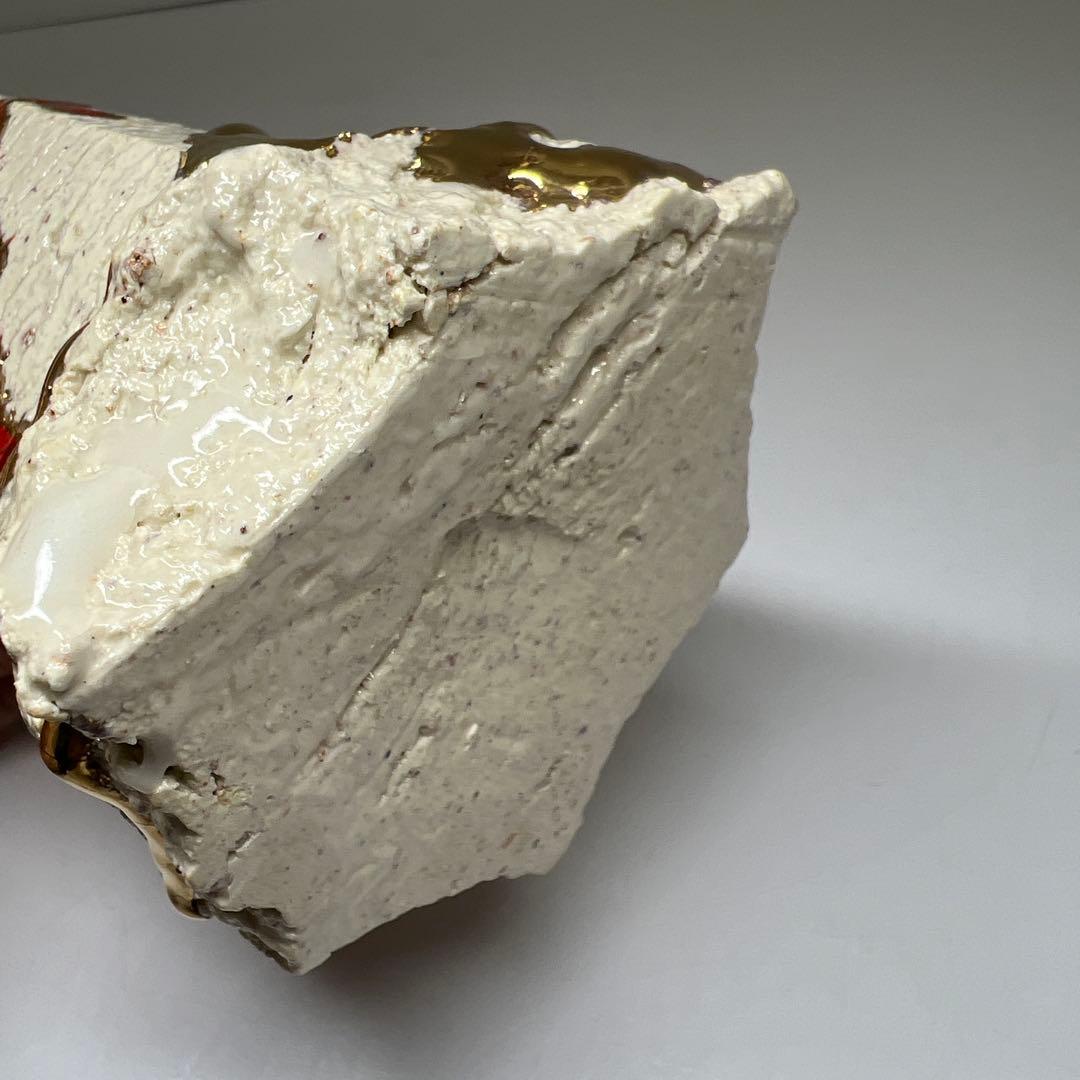 市川透　葉隠粉引徳利　共箱　高さ約15㎝　東Y7-1010☆2Fトヒカコ