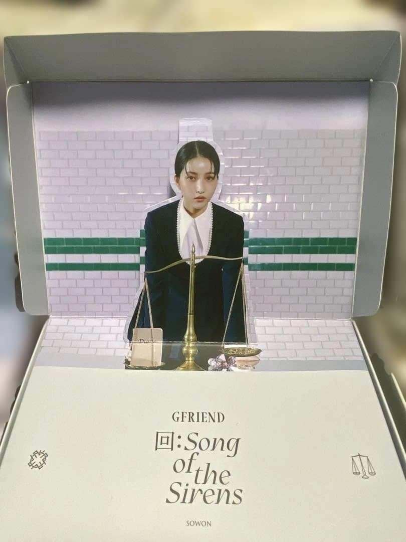 GFRIEND 回:Song of the Sirens ソウォン3形態セット