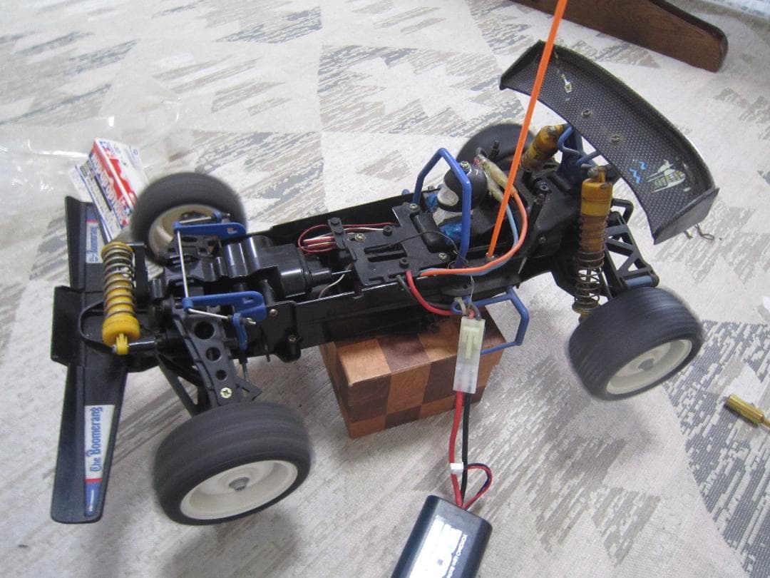 完全動作品 1/10 タミヤ ブーメラン 4WD カスタム 憧れのJR仕様