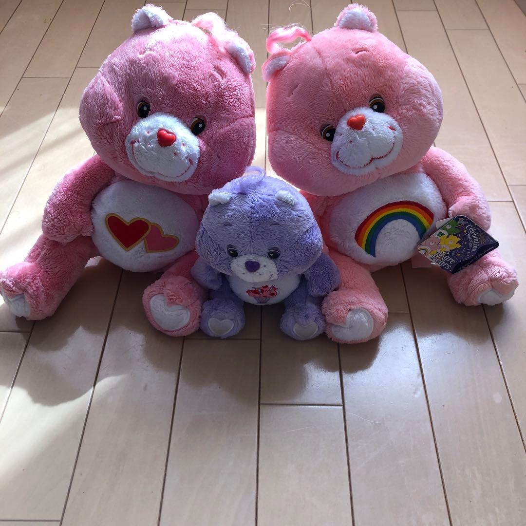 ケアベア♡20周年セレブレーションコレクション♡ラブアロット♡チア♡シェアベア♡