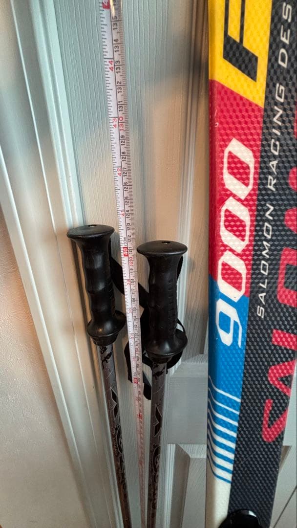 サロモンSALOMONスキー板（ビンディング・ポール）セット160cm メンズ