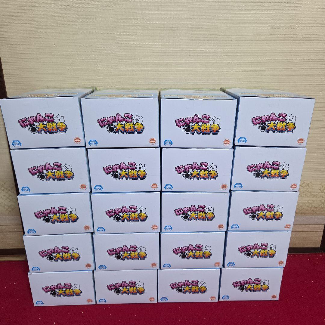にゃんこ大戦争 にゃんこ軍団出陣 フィギュア 　20体セット　新品