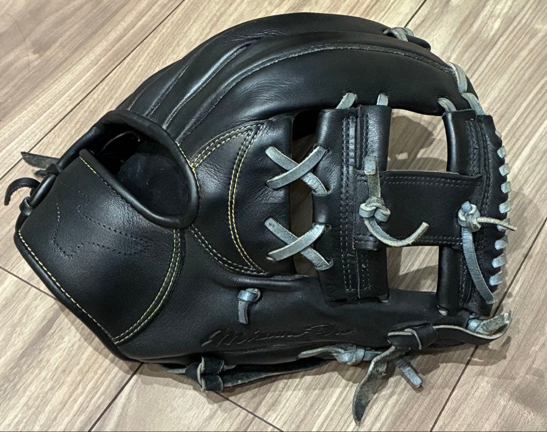 Mizuno Pro 硬式内野グラブ　ジェネラルキップレザー、フィンガーコア