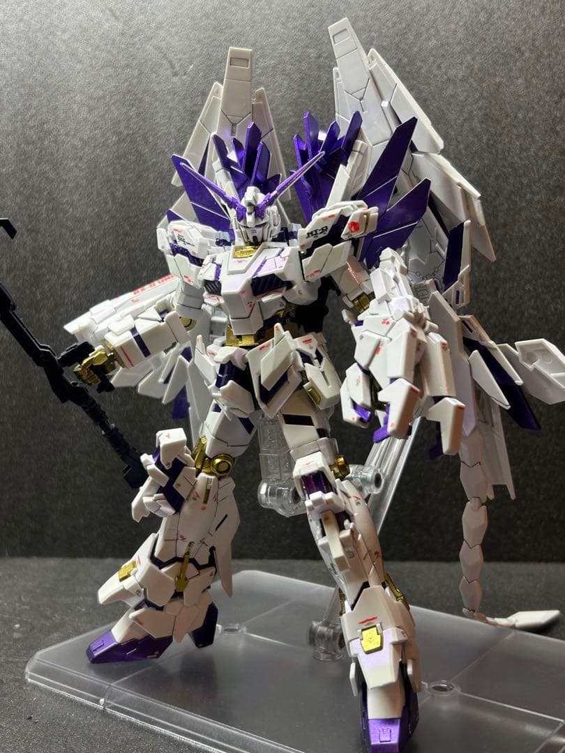 HG ユニコーンガンダム ペルフェクティビリティ　全塗装　完成品