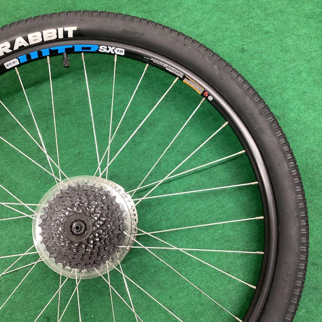 アルミリム　後輪 27.5x2.10 タイヤ 外装8段 ディスク 27.5インチ