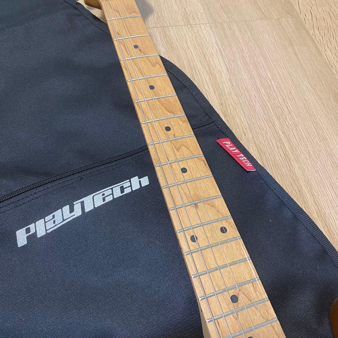 最終値下げ！廃盤品 金色 エレキギター テレキャスター　ソフトケース付き