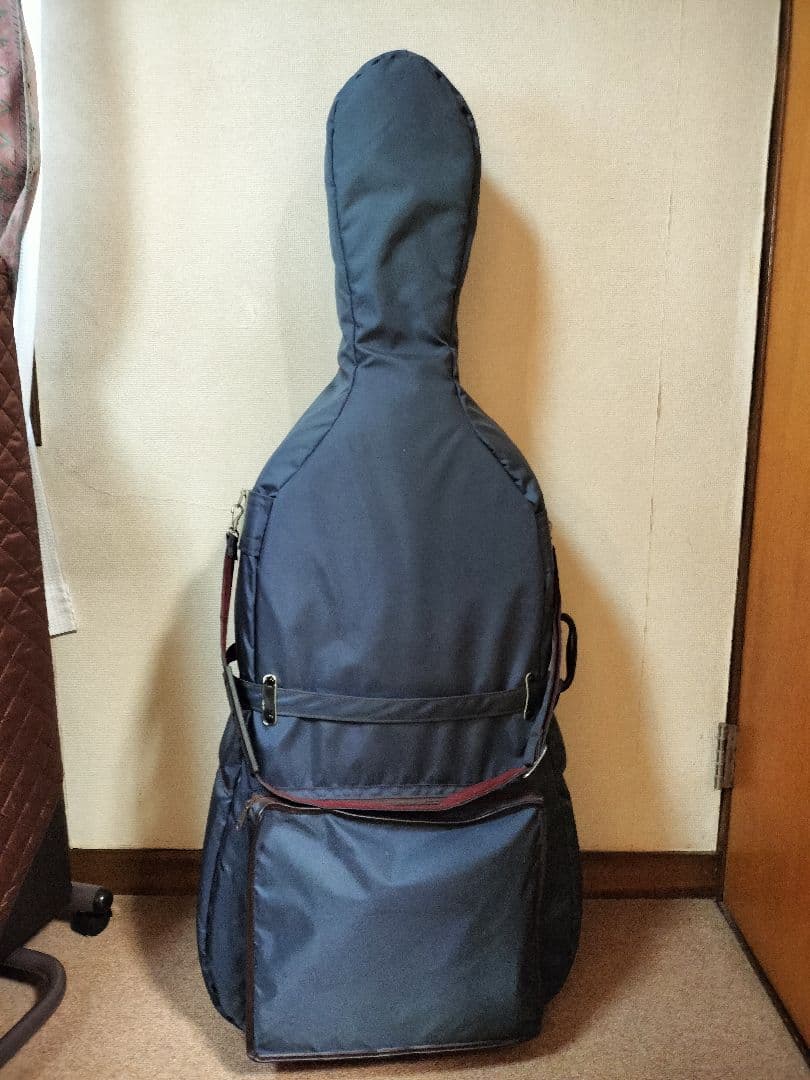 チェロ 木製 オレンジ色 4/4　スズキ製