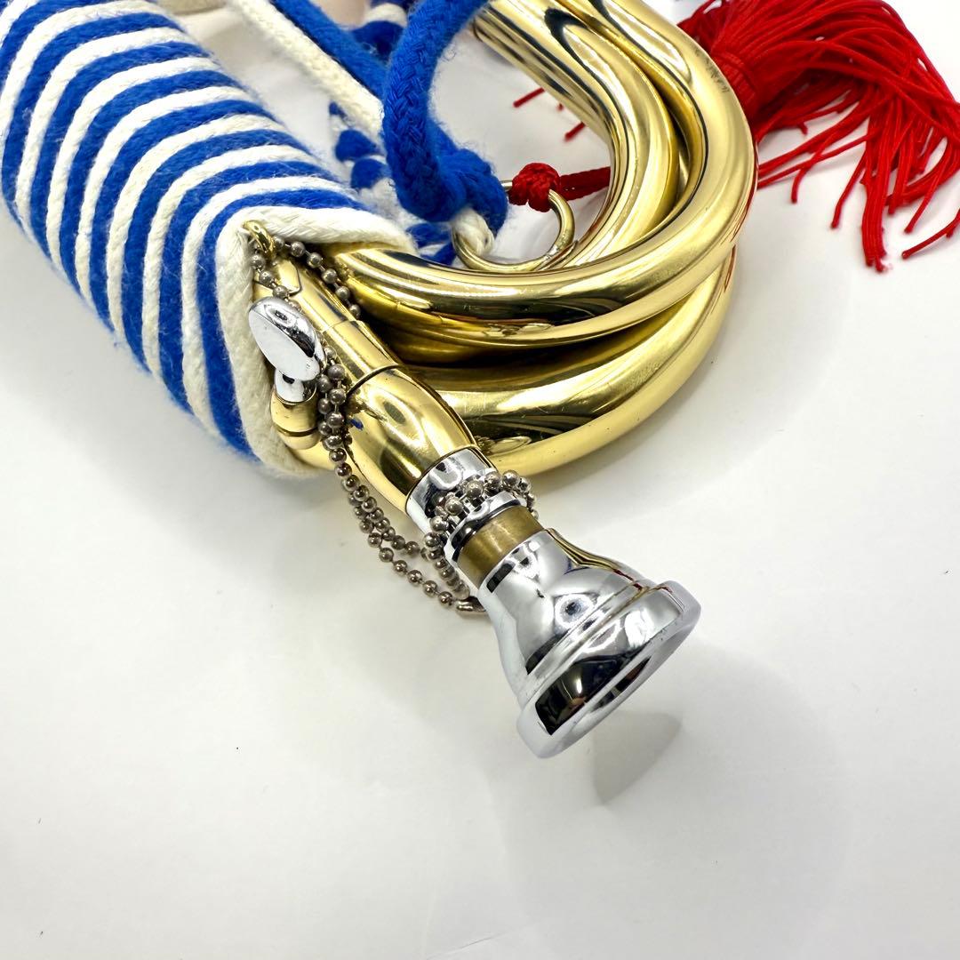 HOLST ホルスト 浜松まつりラッパ 信号ラッパ 3つ巻き ゴールド 金3連